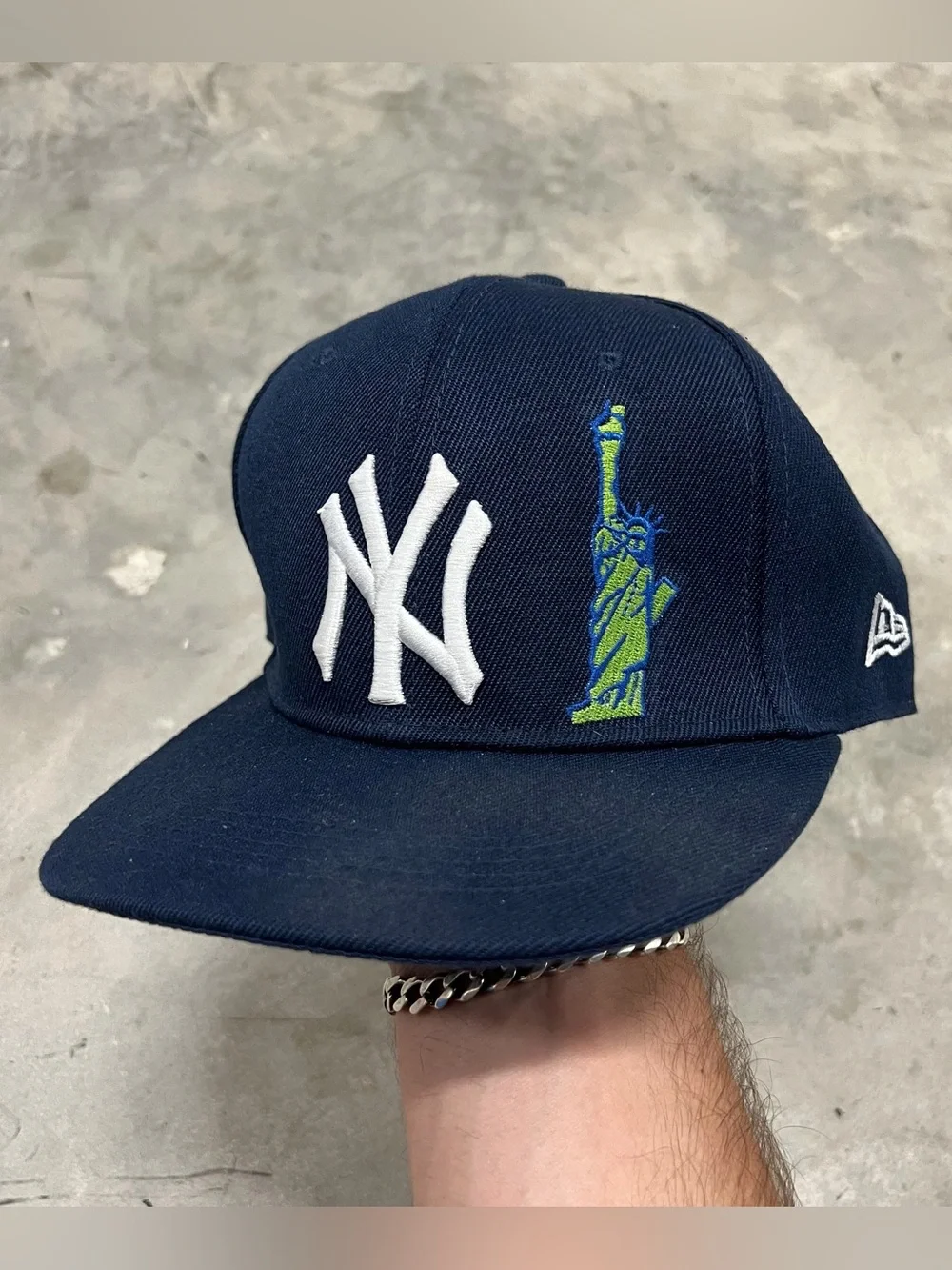 New Era NY Yankees Statue of Liberty 59FIFTY Baseball Hat/Cap SnapBack Adjust